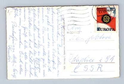 Pohlednice Německo Weilheim multi-view 1980 (M30625)
