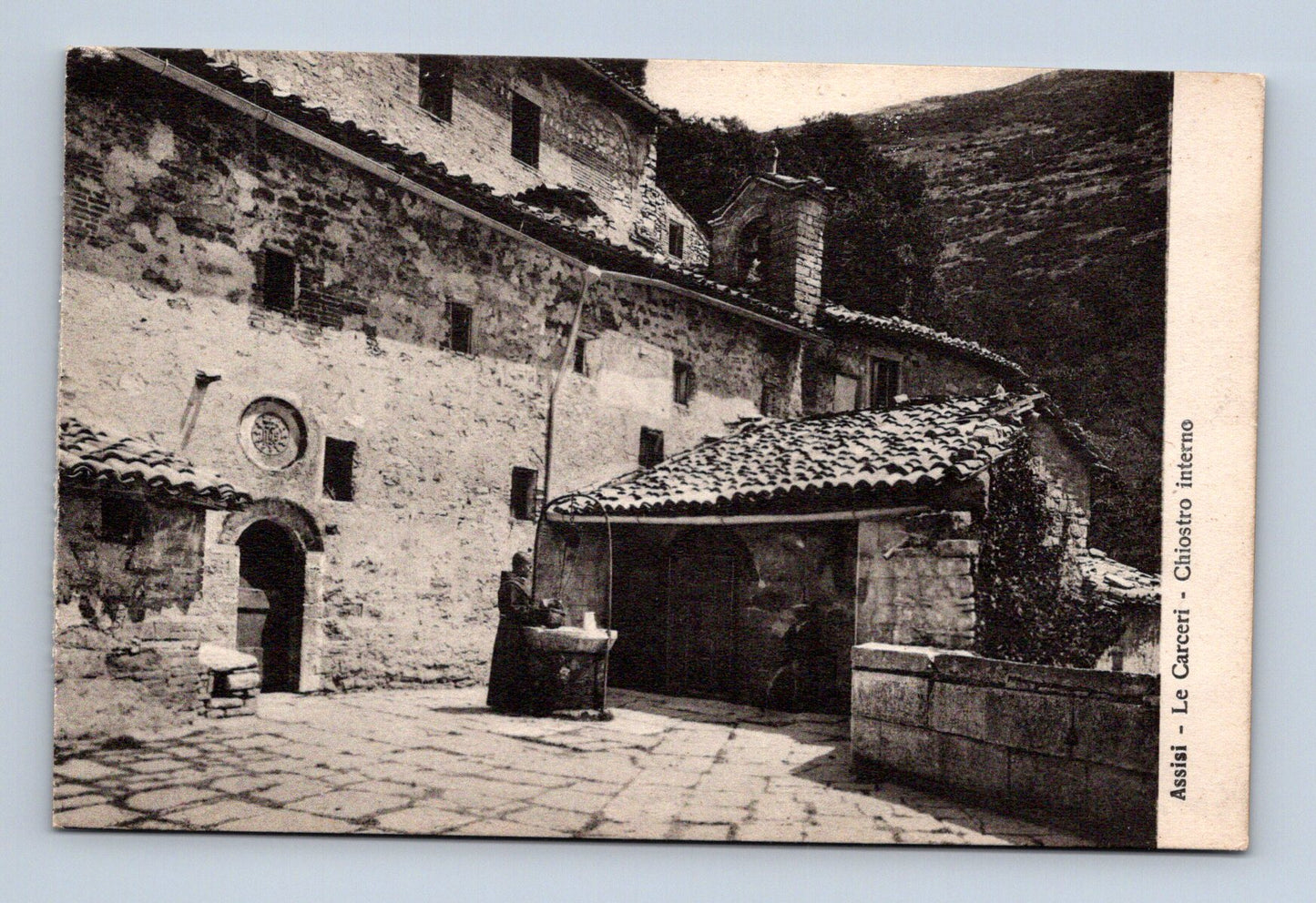 Pohlednice Itálie Assisi Le Carceri Chiostro Interno (M30644)