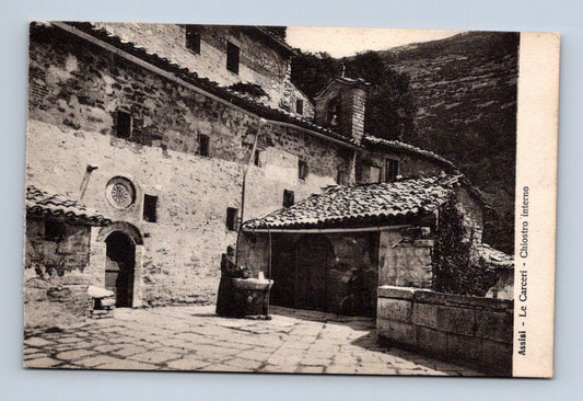 Pohlednice Itálie Assisi Le Carceri Chiostro Interno (M30644)