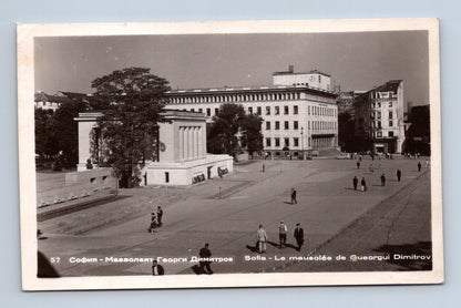 Pohlednice Bulharsko Sofia Mauzoleum Georgi Dimitrova (M30647)