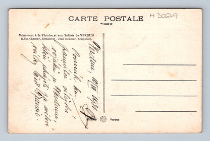 Pohlednice Francie Verdun památník 1921 (M30649)