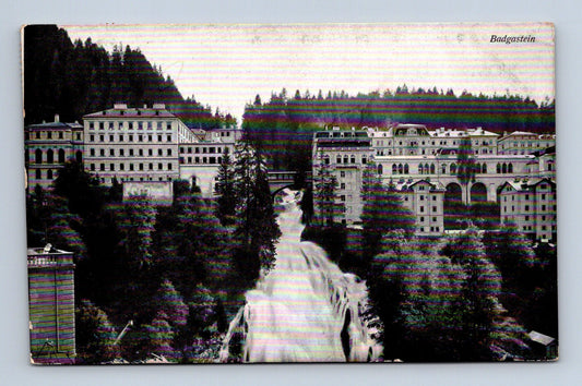Pohlednice Rakousko Badgastein vodopád 1908 (M30651)