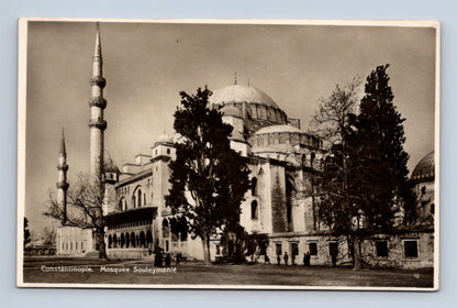 Pohlednice Turecko Konstantinopol Sulejmanova mešita (M30659)
