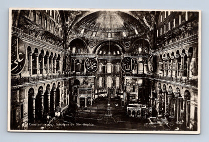 Pohlednice Turecko Istanbul Hagia Sophia interiér (M30660)