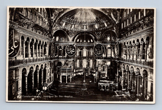 Pohlednice Turecko Istanbul Hagia Sophia interiér (M30660)