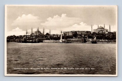 Turecko Konstantinopol mešity Sultan Ahmed a Hagia Sofia (M30662)