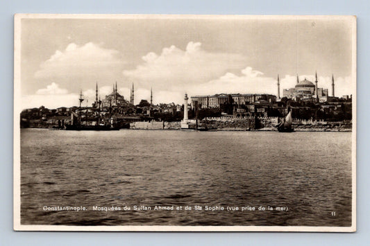 Turecko Konstantinopol mešity Sultan Ahmed a Hagia Sofia (M30662)