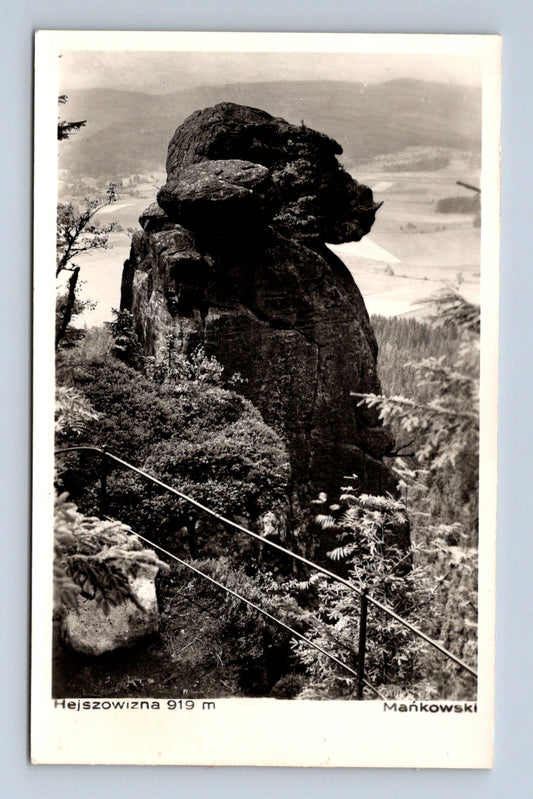 Pohlednice Polsko Hejszowizna 919 m, skalní útvary (M30665)