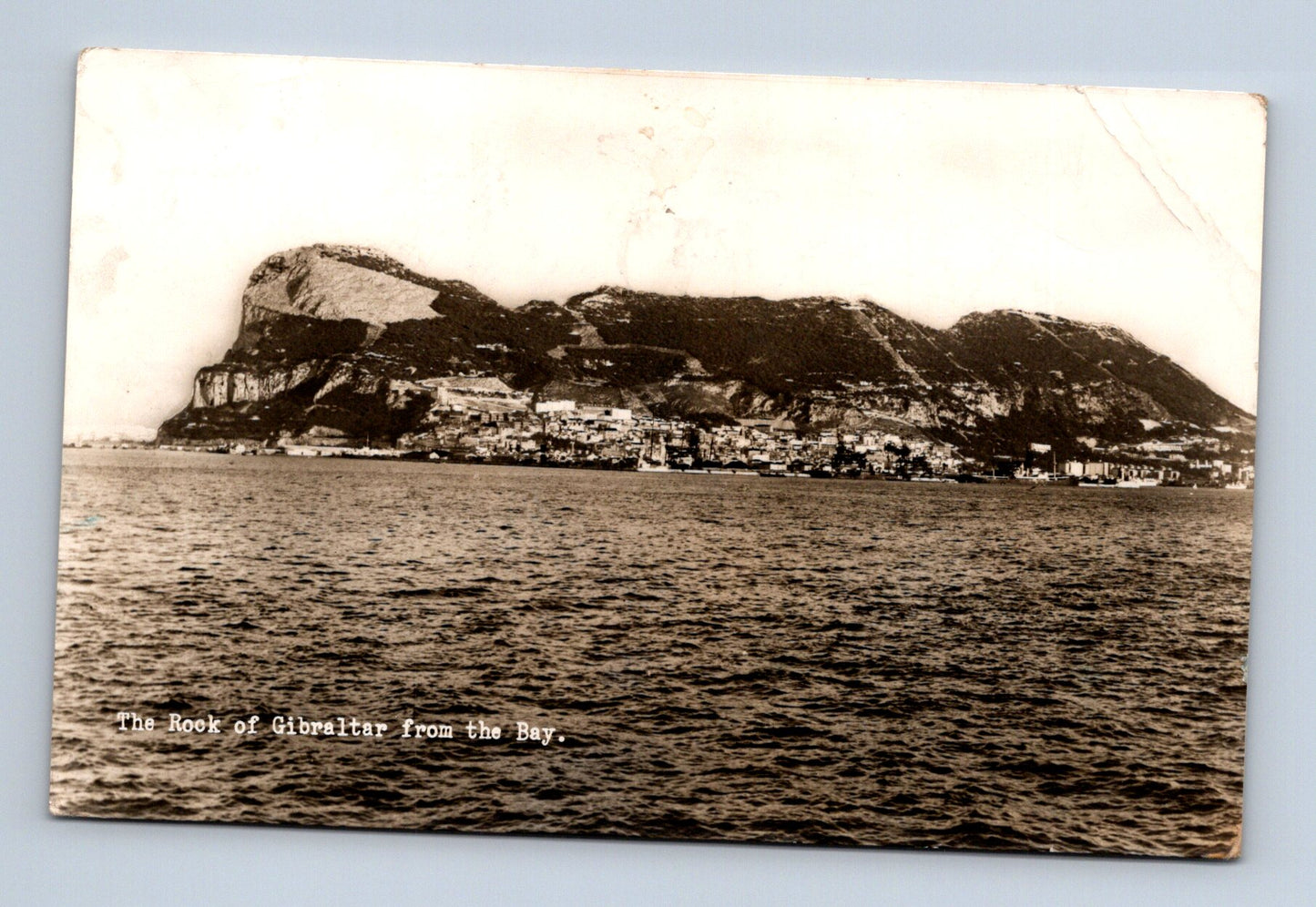 Pohlednice Gibraltar Skála záliv 1951 (M30670)