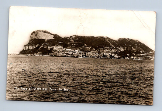 Pohlednice Gibraltar Skála záliv 1951 (M30670)