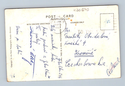 Pohlednice Gibraltar Skála záliv 1951 (M30670)