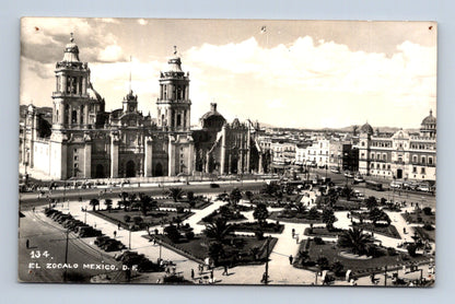 Pohlednice Mexiko El Zocalo Mexico City (M30671)