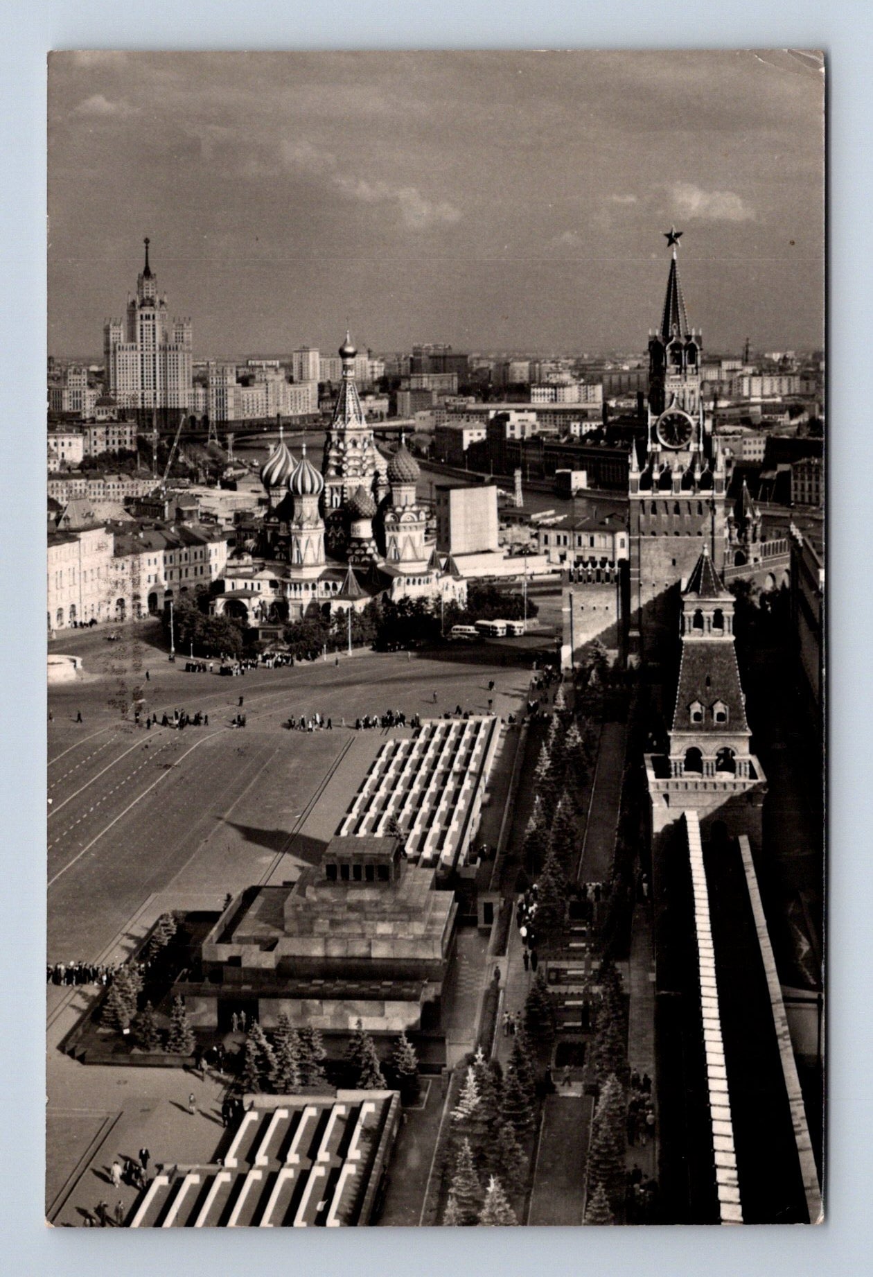 Pohlednice Rusko Moskva Rudé náměstí 1964 (M30672)