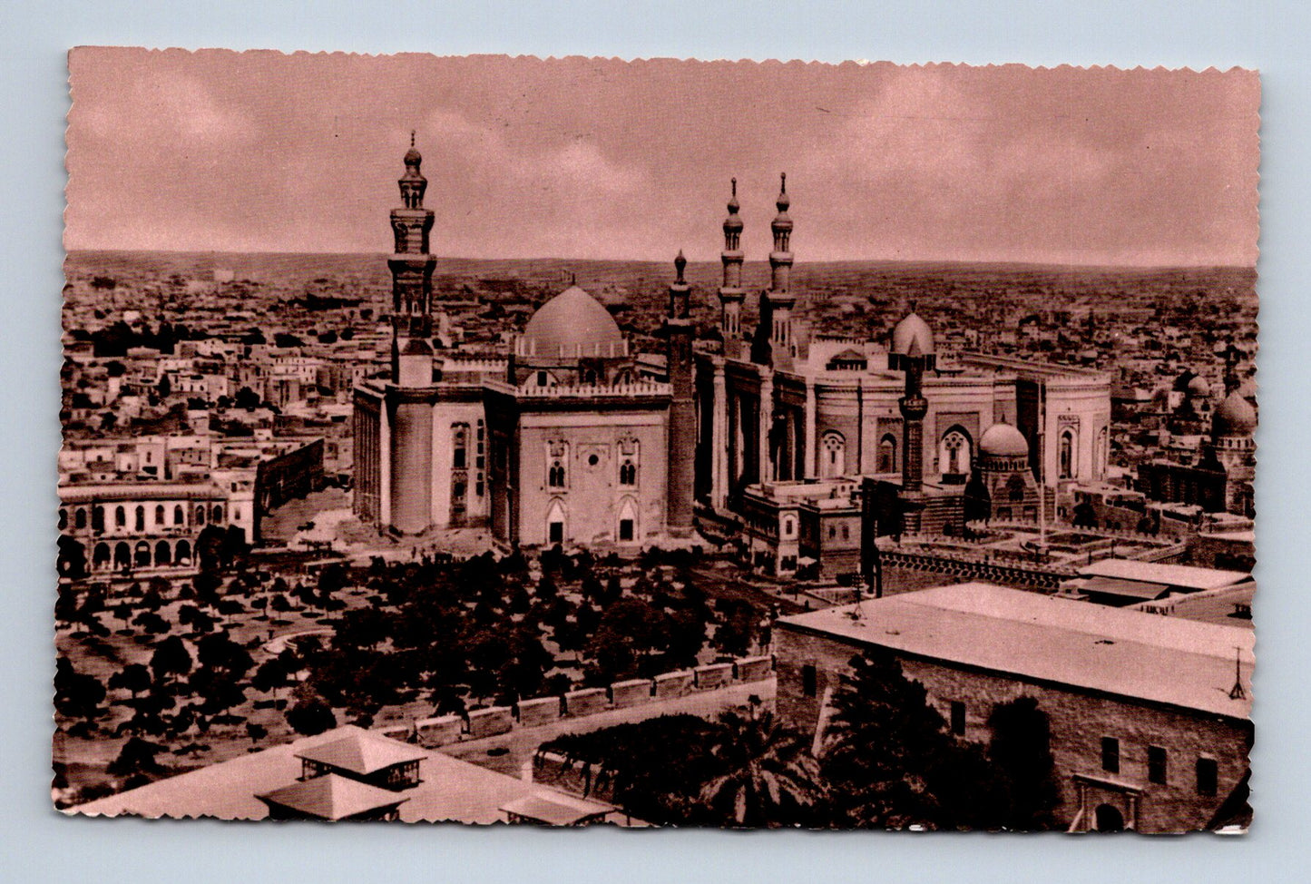 Pohlednice Egypt Káhira Sultan Hassan a El Riffai mešita (M30676)