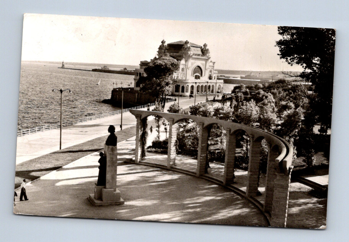 Pohlednice Rumunsko Constanța promenáda 1966 (M30678)