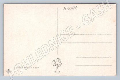 Postcard Village Beauty Josef Ženíšek Gallery of Masters (M3069)