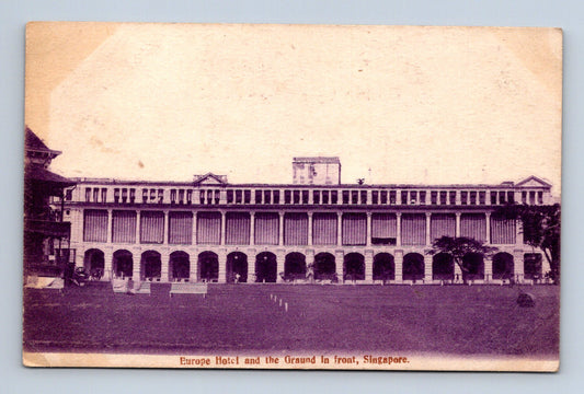 Pohlednice Singapore Europe Hotel (M30690)