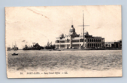 Pohlednice Egypt Port Said Suez Canal Office (M30706)