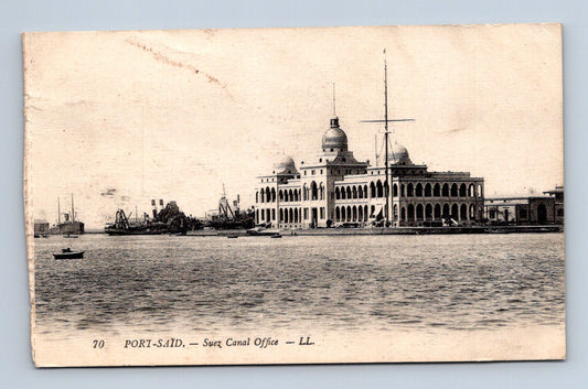 Pohlednice Egypt Port Said Suez Canal Office (M30706)