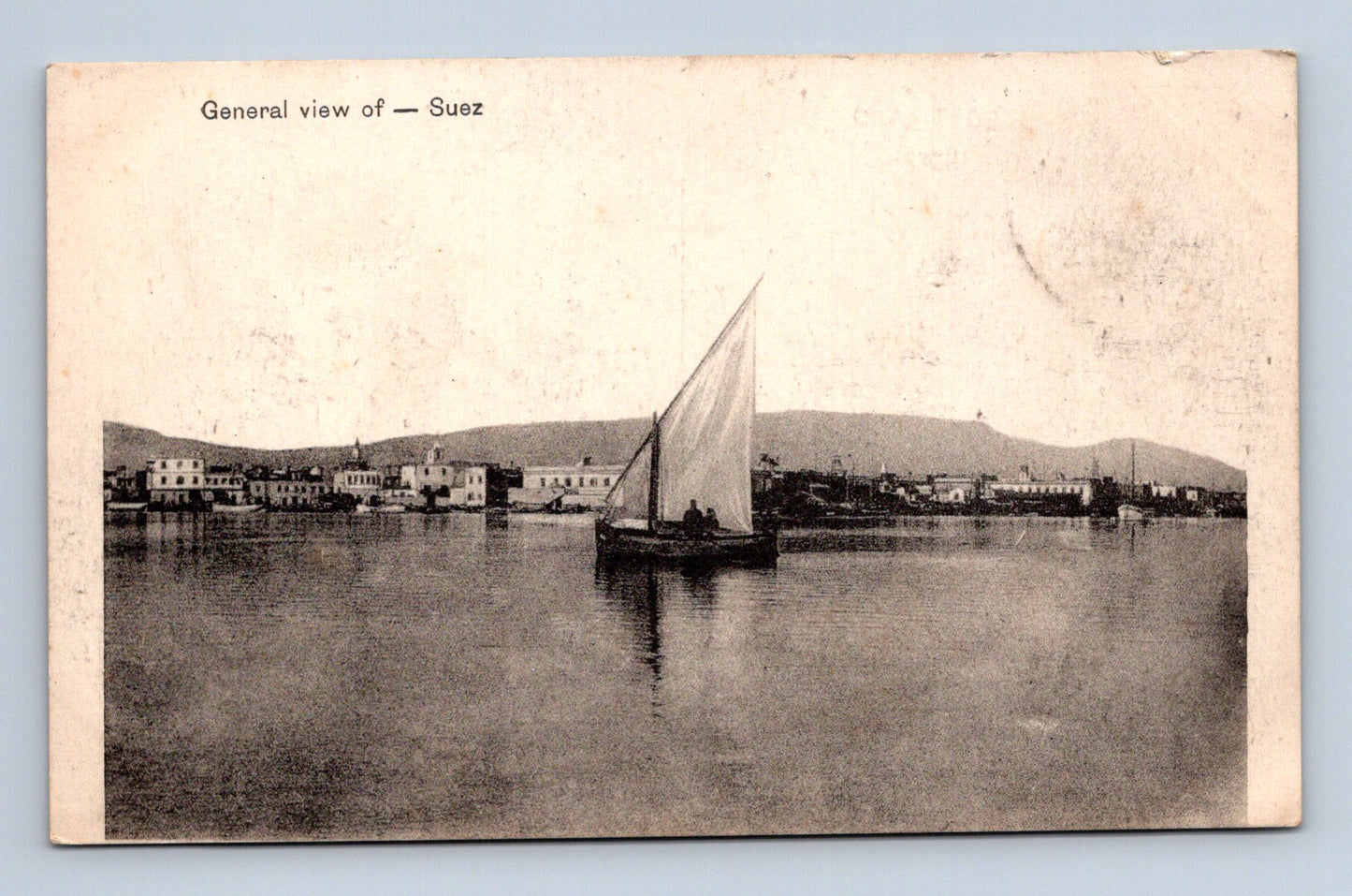 Pohlednice Egypt Suez celkový pohled (M30708)
