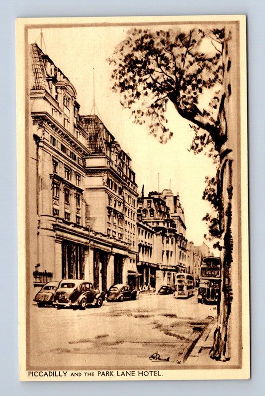 Pohlednice Velká Británie Piccadilly Park Lane Hotel (M30712)