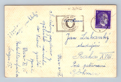 Pohlednice Rakousko Vídeň Ring s Parlamentem 1941 (M30716)
