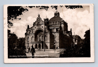Pohlednice Německo Norimberk Opernhaus 1932 (M30726)