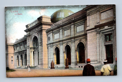 Pohlednice Egypt Káhira muzeum (M30733)