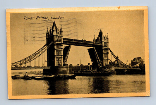 Pohlednice Velká Británie Londýn Tower Bridge 1947 (M30736)