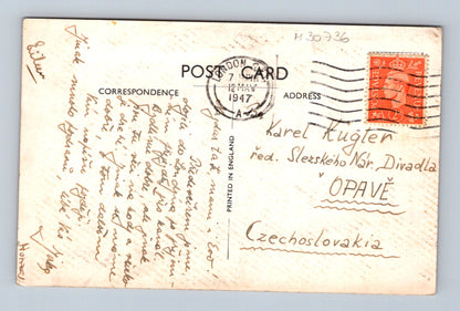 Pohlednice Velká Británie Londýn Tower Bridge 1947 (M30736)
