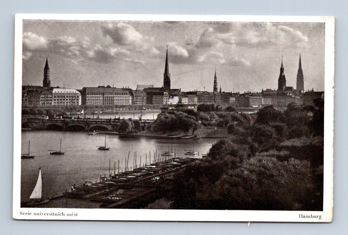 Pohlednice Německo Hamburg panorama (M30739)