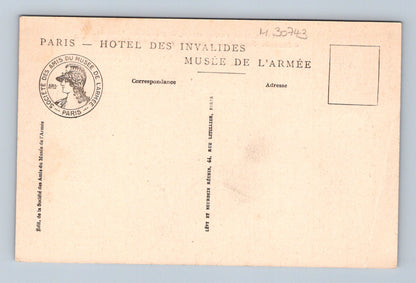 Pohlednice Francie Paříž invalidovna socha Somme (M30743)
