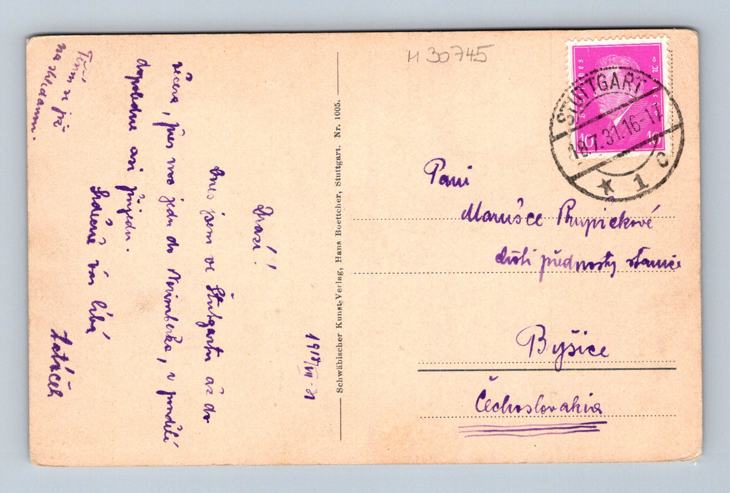 Pohlednice Německo Stuttgart Marktplatz 1917 (M30745)