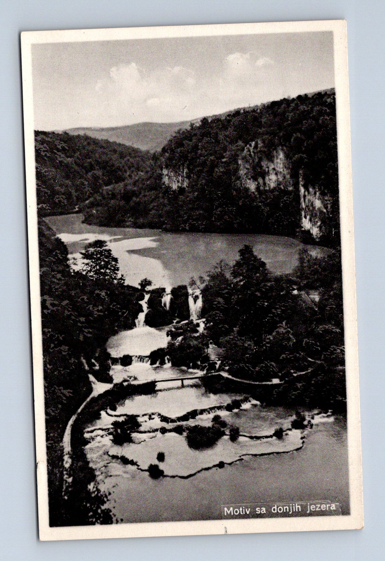 Pohlednice Chorvatsko Plitvička jezera dolní jezera (M30755)