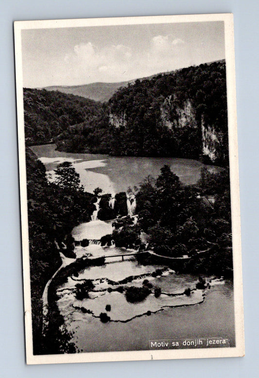 Pohlednice Chorvatsko Plitvička jezera dolní jezera (M30755)