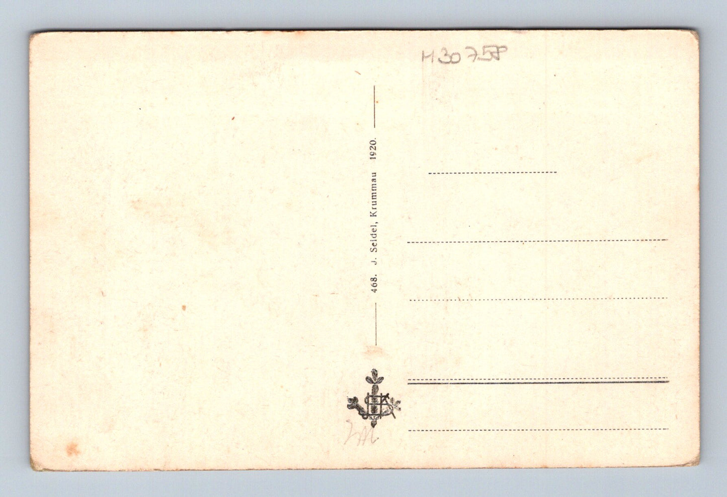 Pohlednice Černé jezero Šumava 1920 (M30758)