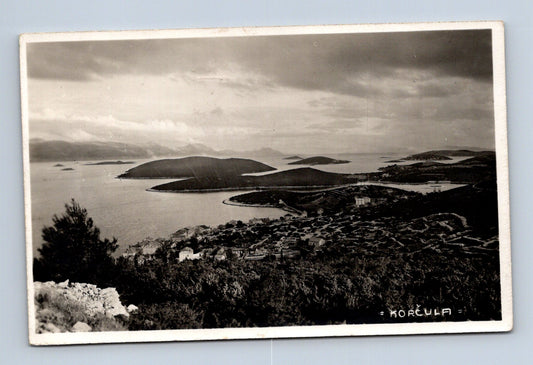 Pohlednice Chorvatsko Korčula pobřeží 1933 (M30759)