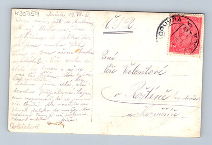 Pohlednice Chorvatsko Korčula pobřeží 1933 (M30759)