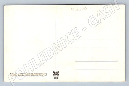 Postcard Wiosna 1912 traditional costume ethnography (M3076)