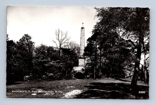Pohlednice Rakousko Hadersfeld pomník 1938 (M30766)