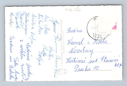 Pohlednice Rakousko Hadersfeld pomník 1938 (M30766)