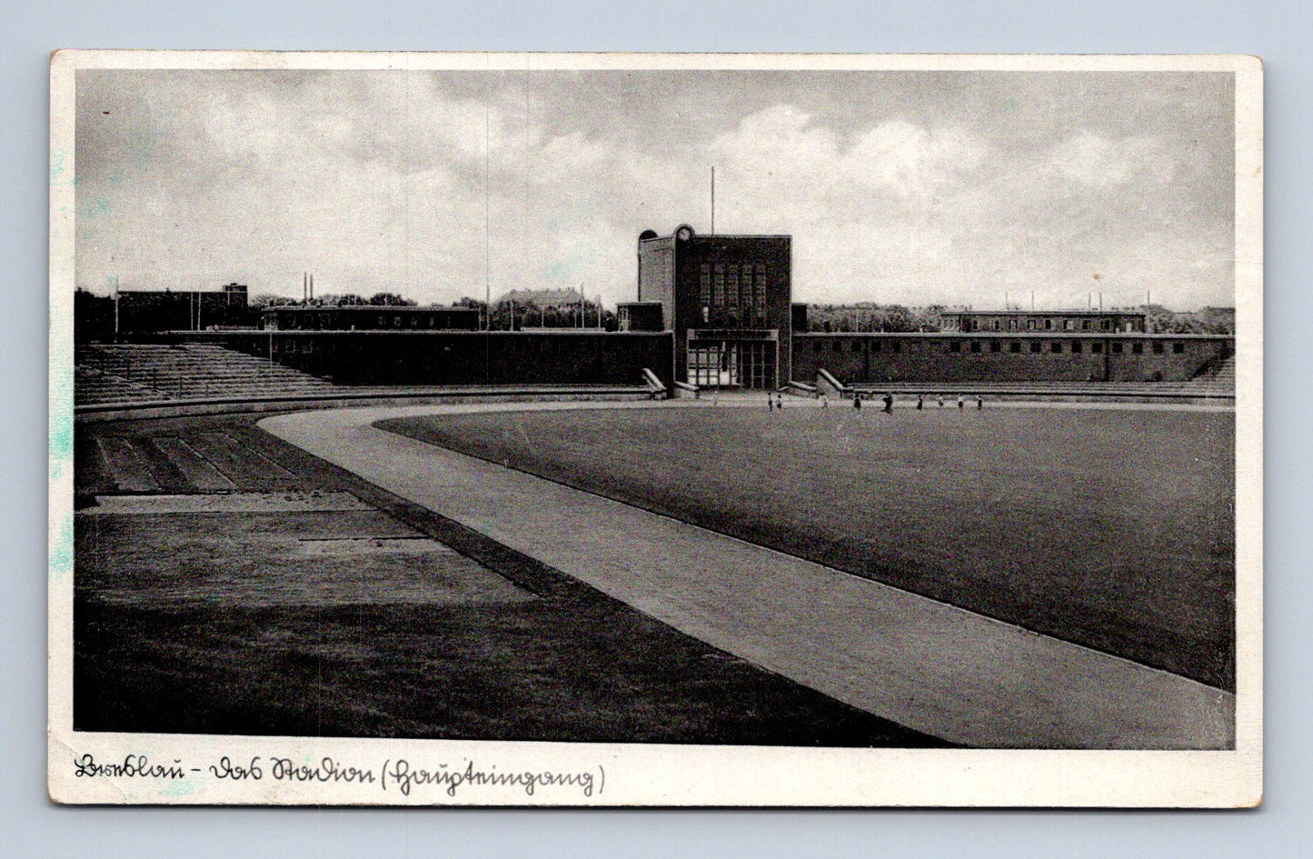 Pohlednice Německo Breslau Ost Stadion 1937 (M30767)