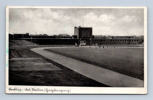 Pohlednice Německo Breslau Ost Stadion 1937 (M30767)