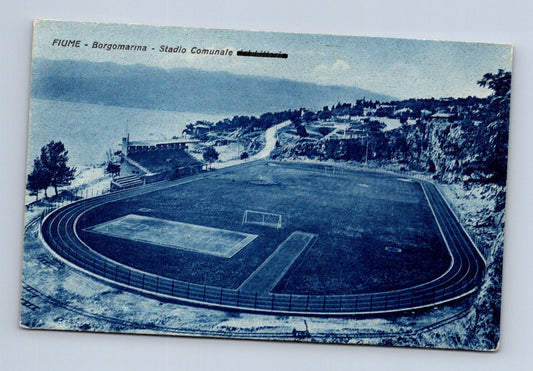 Pohlednice Itálie Fiume Borgomarina Stadio Comunale 1941 (M30776)