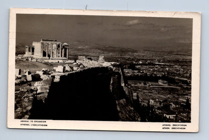 Pohlednice Řecko Athény Erechtheion 1955 (M30779)