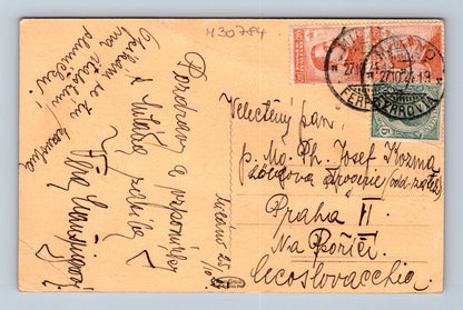 Pohlednice Itálie Milán Dóm panorama 1907 (M30784)