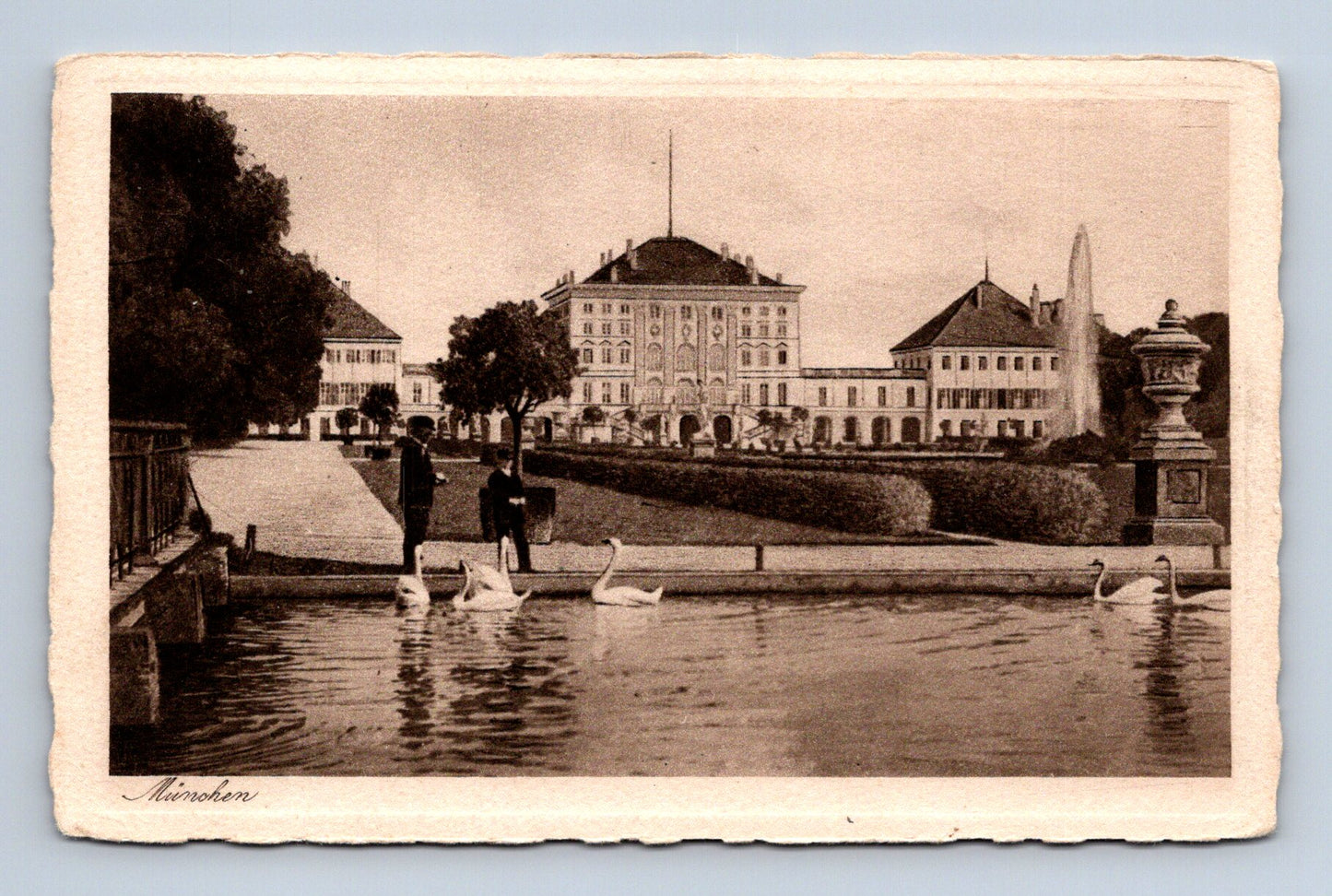 Pohlednice Německo Mnichov zámek Nymphenburg (M30787)