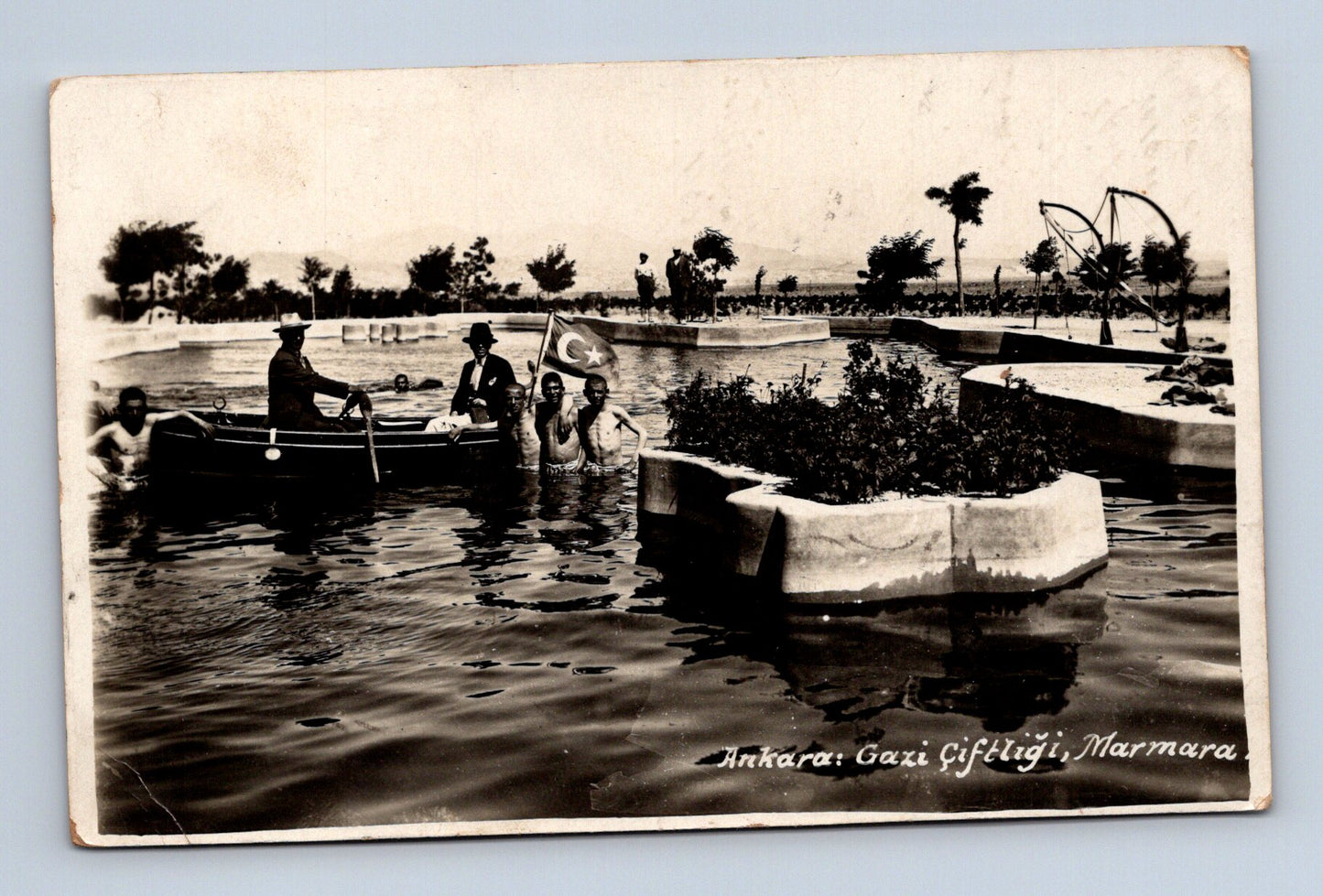 Pohlednice Turecko Ankara Gazi Çiftliği 1934 (M30791)
