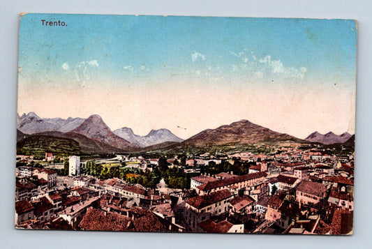 Pohlednice Itálie Trento panorama města (M30798)