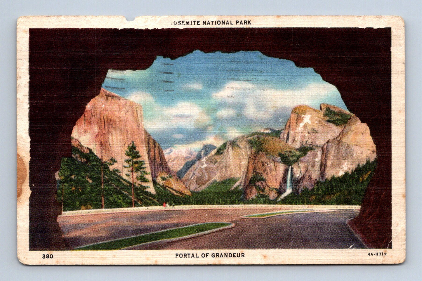 Pohlednice USA Yosemite National Park Portal of Grandeur 1939 (M30799)